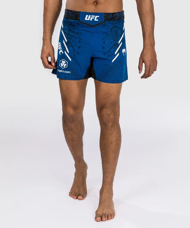 Men's ripped denim shorts for a trendy streetwear aestheticUFC Adrenaline by Venum Authentic Fight Night Men's Fight Short - Short Fit - Blue