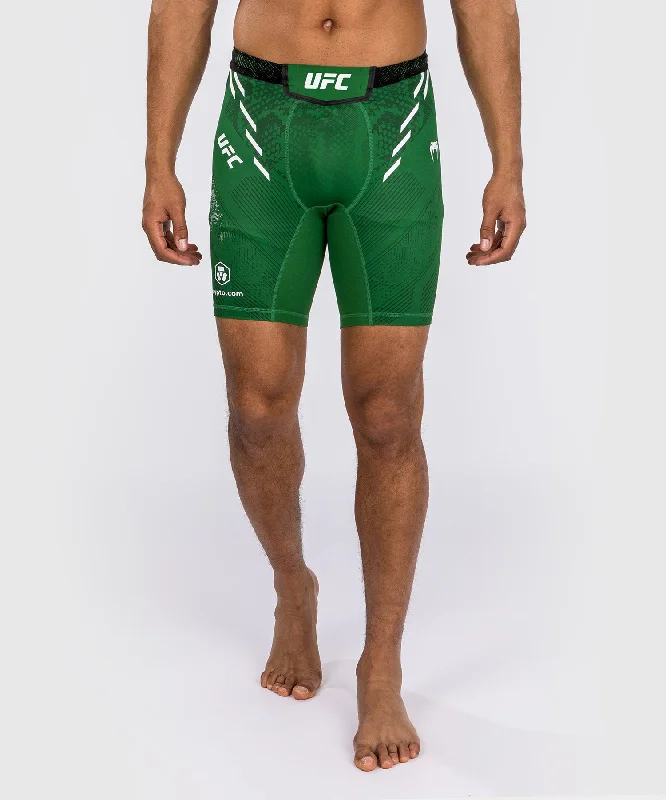 Men's wide - leg linen blend shorts for a relaxed beachside vibeUFC Adrenaline by Venum Authentic Fight Night Men’s Vale Tudo Short - Green Men's wide - leg linen blend shorts for a relaxed beachside vibeUFC Adrenaline by Venum Authentic Fight Night Men’s Vale Tudo Short - Green
