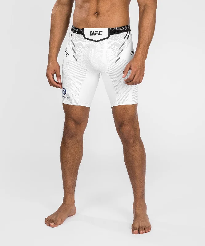 Men's camo print cargo shorts for outdoor adventuresUFC Adrenaline by Venum Authentic Fight Night Men’s Vale Tudo Short - White