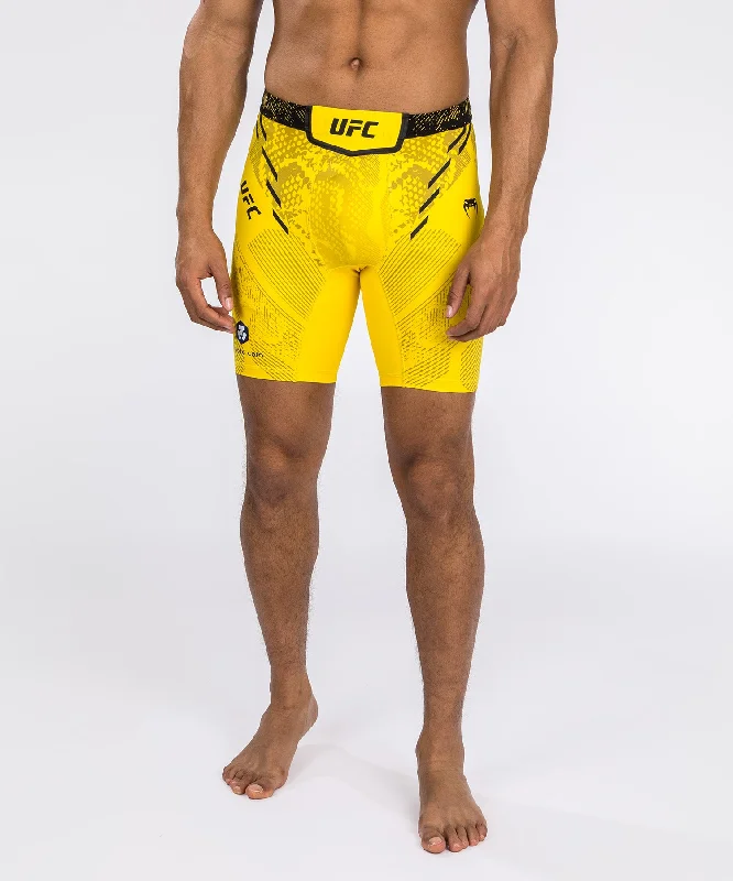 Men's camo print cargo shorts for outdoor adventuresUFC Adrenaline by Venum Authentic Fight Night Men’s Vale Tudo Short - Yellow Men's camo print cargo shorts for outdoor adventuresUFC Adrenaline by Venum Authentic Fight Night Men’s Vale Tudo Short - Yellow