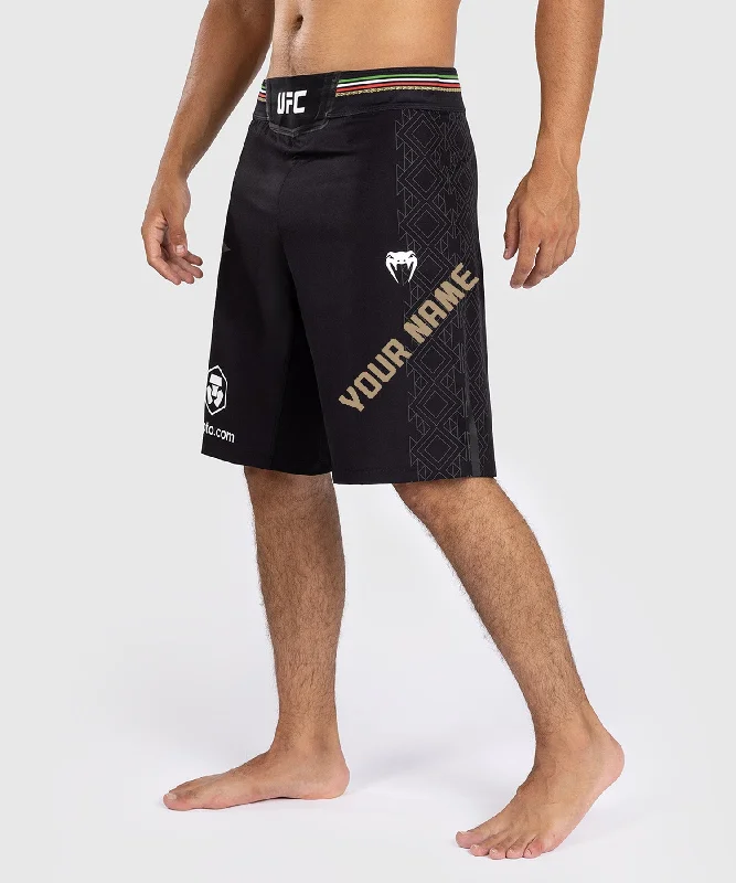 Men's high - waisted swim shorts with UPF protection for beach vacationsUFC Noche by Venum Personalized Authentic Fight Night Men's Fight Short - Black Men's high - waisted swim shorts with UPF protection for beach vacationsUFC Noche by Venum Personalized Authentic Fight Night Men's Fight Short - Black