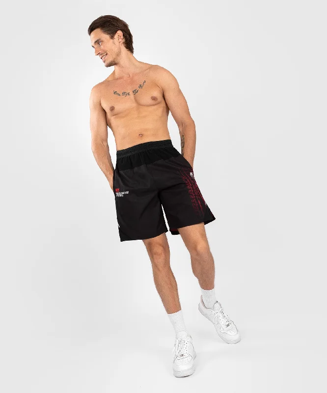 Men's adjustable - length convertible shorts for versatile useUFC Venum Performance Institute 2.0 Men’s Performance Short - Black/Red
