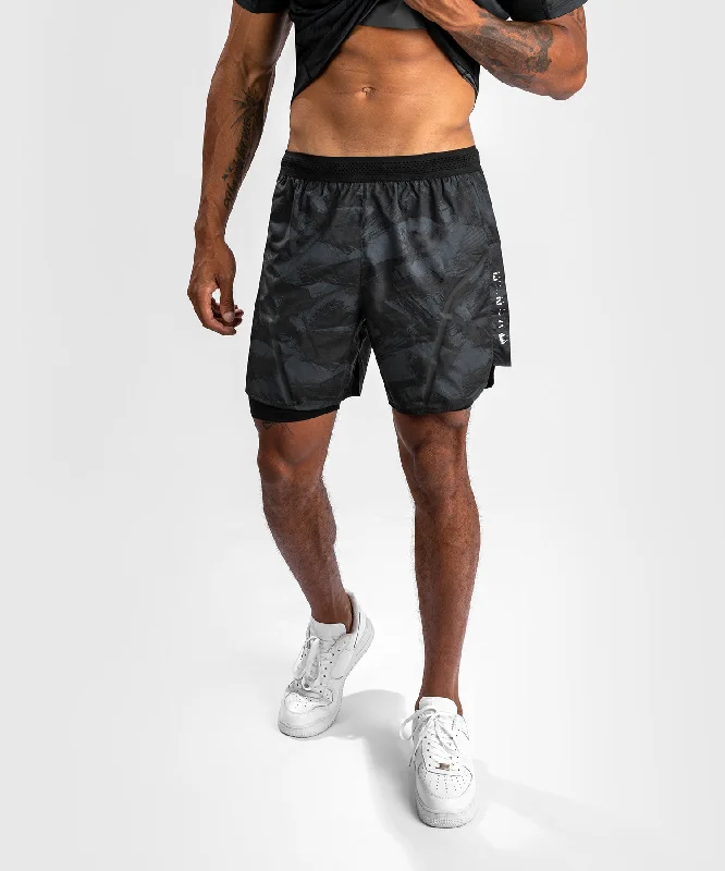 Men's pleated front twill shorts for a classic and sophisticated appearanceVenum Electron 3.0 Training Short - Black Men's pleated front twill shorts for a classic and sophisticated appearanceVenum Electron 3.0 Training Short - Black