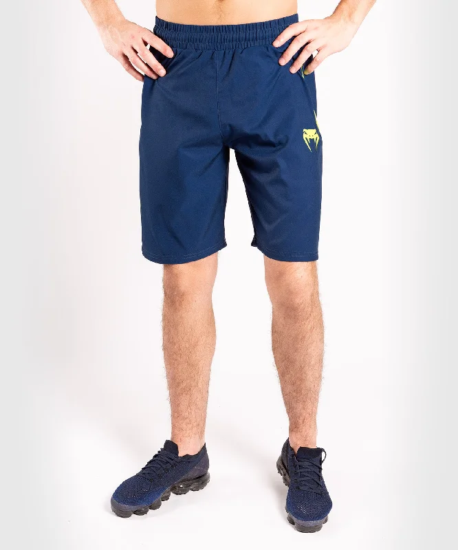 Men's breathable cotton athletic shorts for intense workoutsVenum Origins Training short Loma Edition Blue/Yellow Men's breathable cotton athletic shorts for intense workoutsVenum Origins Training short Loma Edition Blue/Yellow