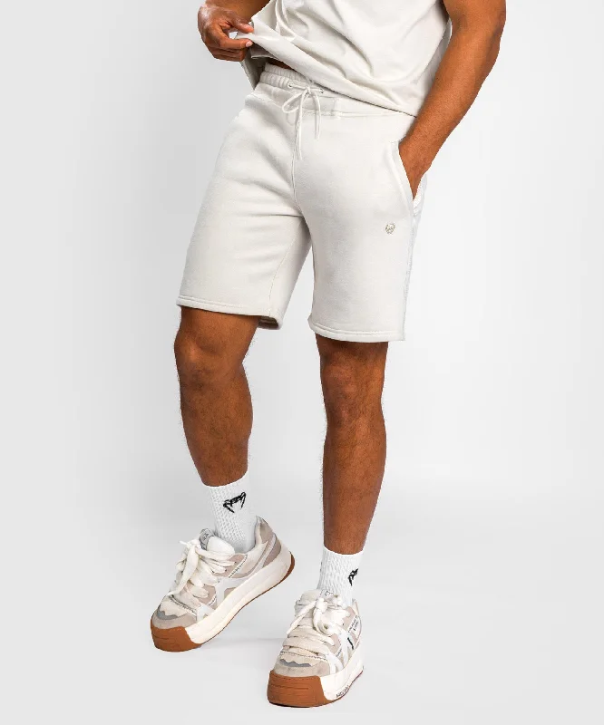 Men's distressed cotton shorts for a bohemian - inspired styleVenum Silent Power Cotton Short -Light Sand Men's distressed cotton shorts for a bohemian - inspired styleVenum Silent Power Cotton Short -Light Sand
