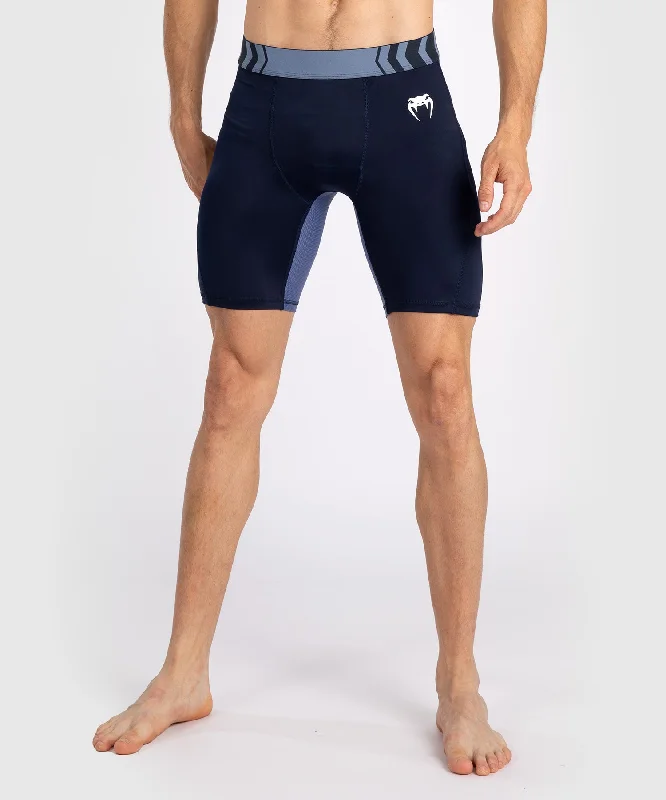 Men's elastic waistband lounge shorts for lazy weekends at homeVenum Tempest Men's Vale Tudo - Navy Blue/Blue Men's elastic waistband lounge shorts for lazy weekends at homeVenum Tempest Men's Vale Tudo - Navy Blue/Blue