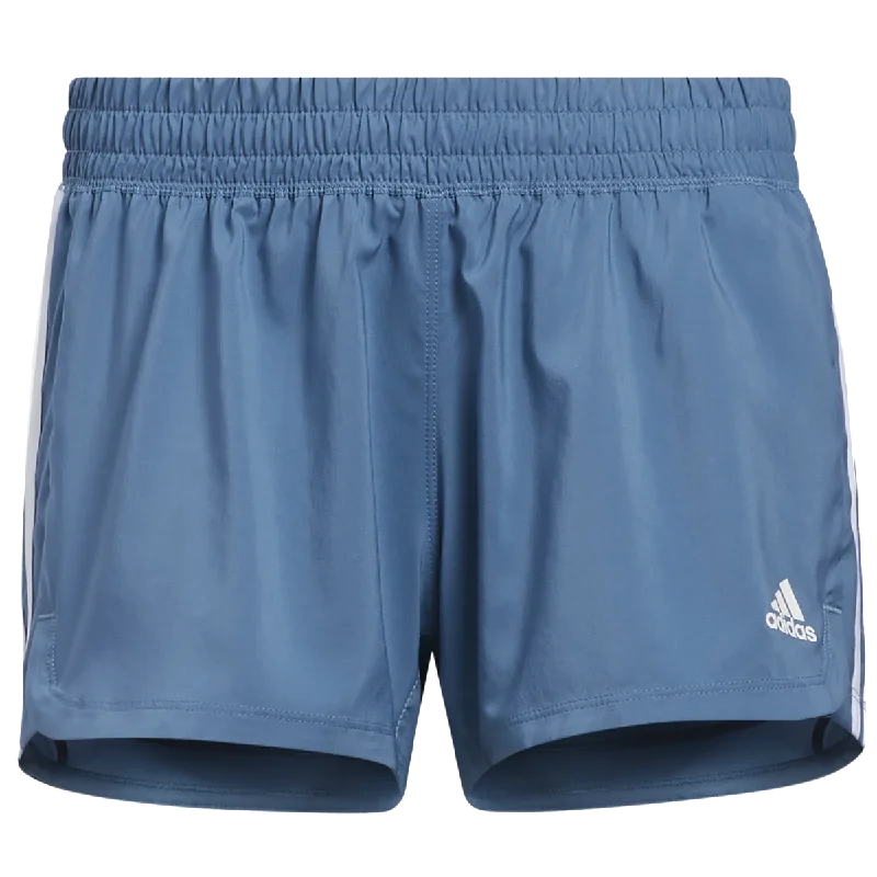 Men's high - waisted swim shorts with UPF protection for beach vacationsWomen's Pacer 3-Stripes Woven Short